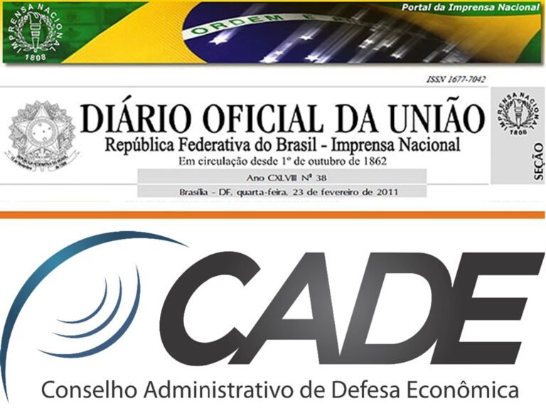 Publicações no DOU do CADE – Semana 07.11 a 11.11