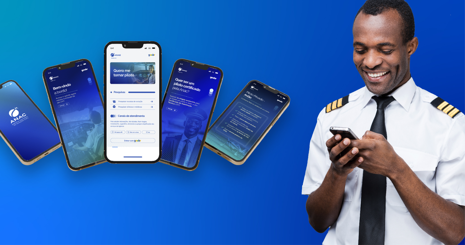 Super App da Anac ganha atualização e permite consulta de licenças para pilotos