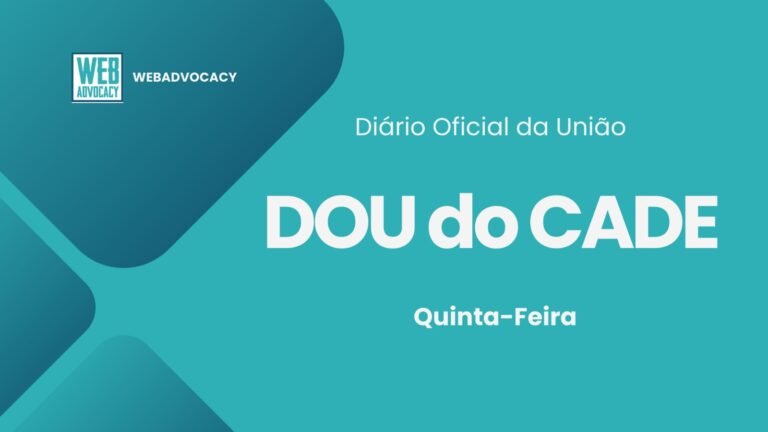 DOU do CADE