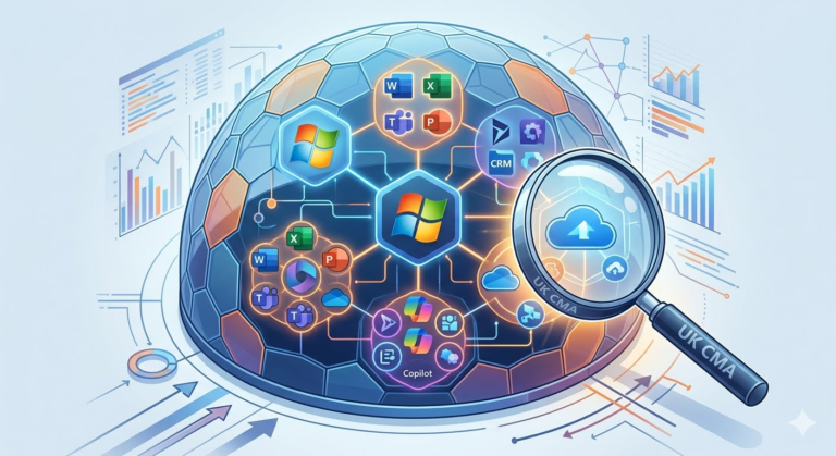 Ecossistema de software empresarial da Microsoft na mira da Autoridade britânica da concorrência